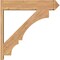 Ekena Millwork Balboa Arts & Crafts Smooth Outlooker, Western Red Cedar, 7 1/2"W x 34"D x 34"H OUT08X34X34BOA03SWR - alternate 2